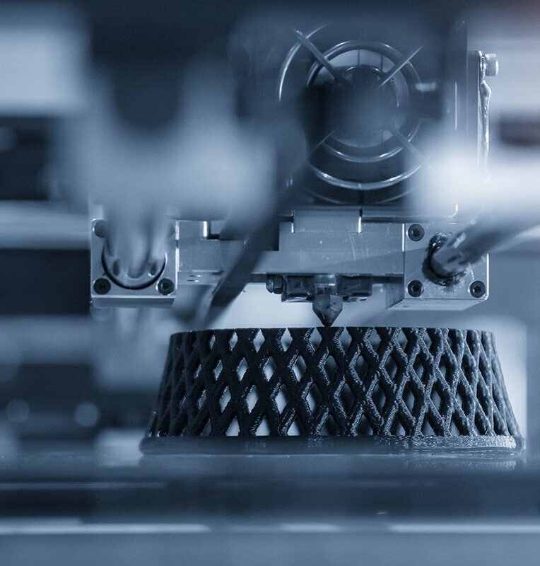 Home 18 Resin 3D printing in progress, prototype fabrication